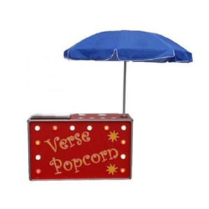 Popcorn kraam rood